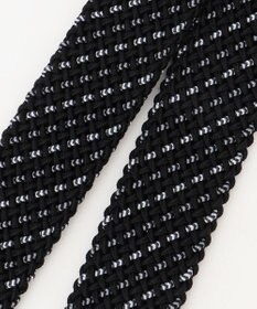 JOSEPH ABBOUD 【キングサイズ・イタリア素材・ストレッチ・日本製】 ストレッチミックスメッシュレジメンタル ベルト