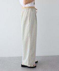 CRAFT STANDARD BOUTIQUE サッカーチェックイージーパンツ