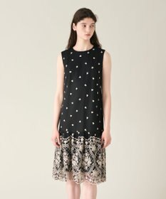 GRACE CONTINENTAL 刺繍レースドレス