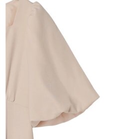 earth music&ecology フロントボタン裾フレアワンピース