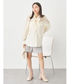 earth music&ecology シアードッキングブラウス