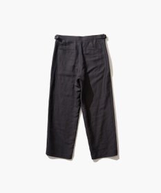 ATON COTTON HEMP SATIN | ベイカーパンツ - UNISEX