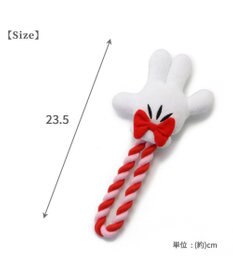 PET PARADISE ディズニー ミニーマウス 《手のロープトイ》 犬用おもちゃ