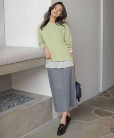 J.PRESS LADIES S 【WEB限定】ロゴ裏毛 スウェット