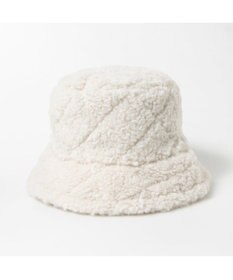 UNBILLION カシュネ cache nez / キルティングフェイクファーバケットハット
