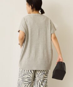 AMERICAN HOLIC フレンチスリーブＶネックニットカーディガン