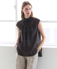 BEIGE， SERAPHIN / ライトシアー ハイネックブラウス