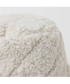 UNBILLION カシュネ cache nez / キルティングフェイクファーバケットハット