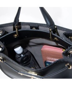 UNBILLION cachecache スマホショルダー付ヒネリ金具2wayワンハンドルトート