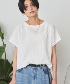 AMERICAN HOLIC フレンチスリーブ総レースプルオーバー