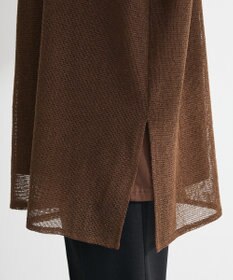 Green Parks 半袖メッシュドッキングチュニック