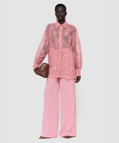 JOSEPH コードレース クロシェ　ブラウス