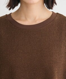 Green Parks 半袖メッシュドッキングチュニック