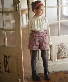 組曲 KIDS 【150-160cm】シャーリング Tシャツ