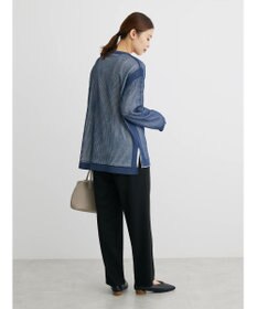 Green Parks ＳＥＴ２点ロンＴ＋メッシュニットプルオーバー