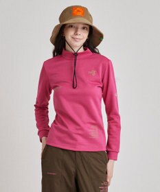 PW CIRCULUS 【ストレッチ / 快適 / 一枚でサマになる】【WOMEN】NEW ロングスリーブモック T