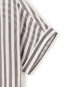 23区 【WEB&一部店舗限定/洗える】ストライププリント シフォン ブラウス