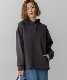 23区 S 【洗える】コットンエアーダンボール ドロスト フーディー