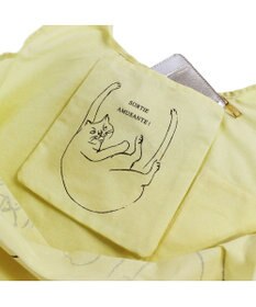 ROOTOTE 1188【折り畳み可能】EU.ラウンド.ブラサガリネコ-A