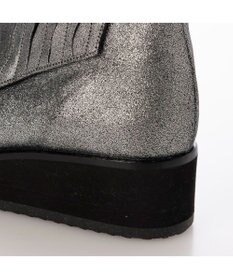 MODE ET JACOMO <D'ICI>ドレープワイドベルトショートブーツ