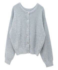 Green Parks シャギーギラギララメカーディガン