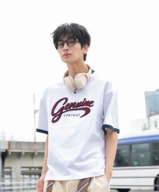 WEGO 【機能T/ユニセックス着用ITEM/MLサイズ展開】接触冷感グラフィックヘンリーBIG　T（SS）