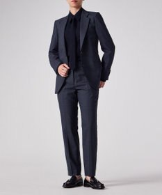 Paul Smith マイクロ ハウンドトゥース テーパードパンツ