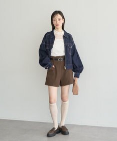 earth music&ecology レースドッキングプルオーバー