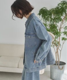 WEGO 【ANGIE VINTAGE】オーバーサイズデニムジャケット