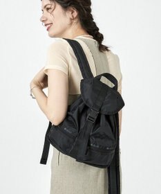 LeSportsac SMALL VOYAGER/リサイクルドブラックJP