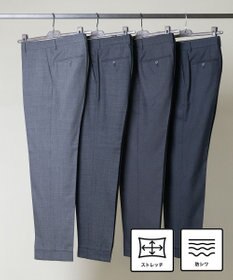 GOTAIRIKU セットアップカラー有【洗える/ストレッチ/シワになりにくい】ZERO TRIA ウォッシャブルパンツ(25年モデル)