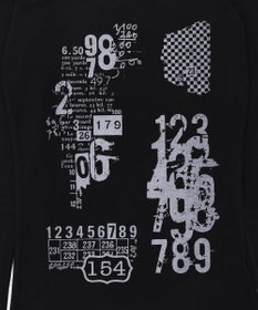 WEGO レースオフショルプリントップ
