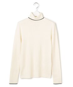 ICB L 【新色追加】エクストラファインメリノリブ タートルネックプルオーバー