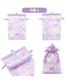 Mother garden マザーガーデン ユニコーン  学童布バッグ ＆ 巾着4点セット 《ぷっくり柄》