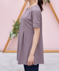 Tiaclasse 【洗える・接触冷感・紫外線ケア・サラごこち】はしごレースチュニック