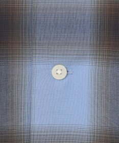 J.PRESS YORK STREET 【UNISEX】オンブレーチェック オープンカラーシャツ