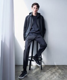 JOSEPH HOMME クールドッツストレッチ　フードブルゾン