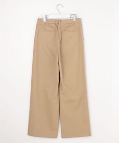 J.PRESS LADIES S チノストレッチ ワイドパンツ