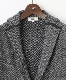 JOSEPH ABBOUD 【軽量/イージーケア】 KARL KARL×モール使用　軽量ニットジャケット