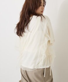 AMERICAN HOLIC チュールレイヤードドロストトップス