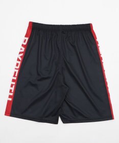 WEGO 【ユニセックス着用ITEM/ウエストゴム/MLサイズ展開】メッシュライングラフィックショーツ