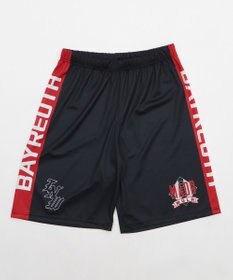 WEGO 【ユニセックス着用ITEM/ウエストゴム/MLサイズ展開】メッシュライングラフィックショーツ