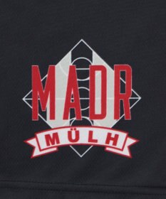 WEGO 【ユニセックス着用ITEM/ウエストゴム/MLサイズ展開】メッシュライングラフィックショーツ