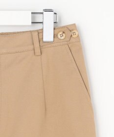 J.PRESS LADIES S チノストレッチ ワイドパンツ