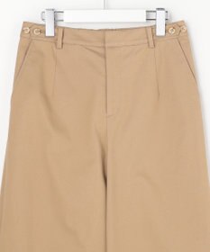 J.PRESS LADIES S チノストレッチ ワイドパンツ