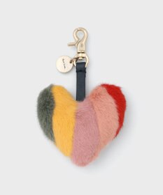 Paul Smith フラッフィー ハート バッグチャーム
