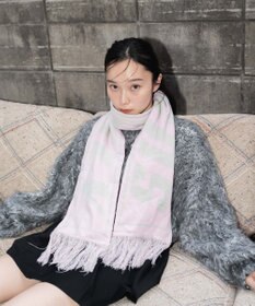 WEGO 【ユニセックス着用ITEM】ロゴマフラー