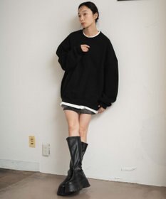 WEGO 【ユニセックス着用/MLXLサイズ展開/新色追加/裏起毛】スウェットプルオーバー