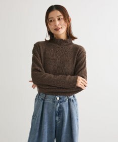 Green Parks ・Ｐｅｔｉｔ　Ｆｌｅｕｒ　ジャガードハイネックロンＴ