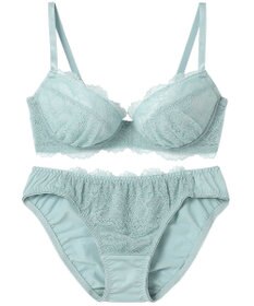 AMPHI ブラジャー ショーツセット まる胸メイク 推し活・推し事応援 Aカップあり 【ブラショーツセット】 上下セット ブラ BBJ201 アンフィ／ワコール